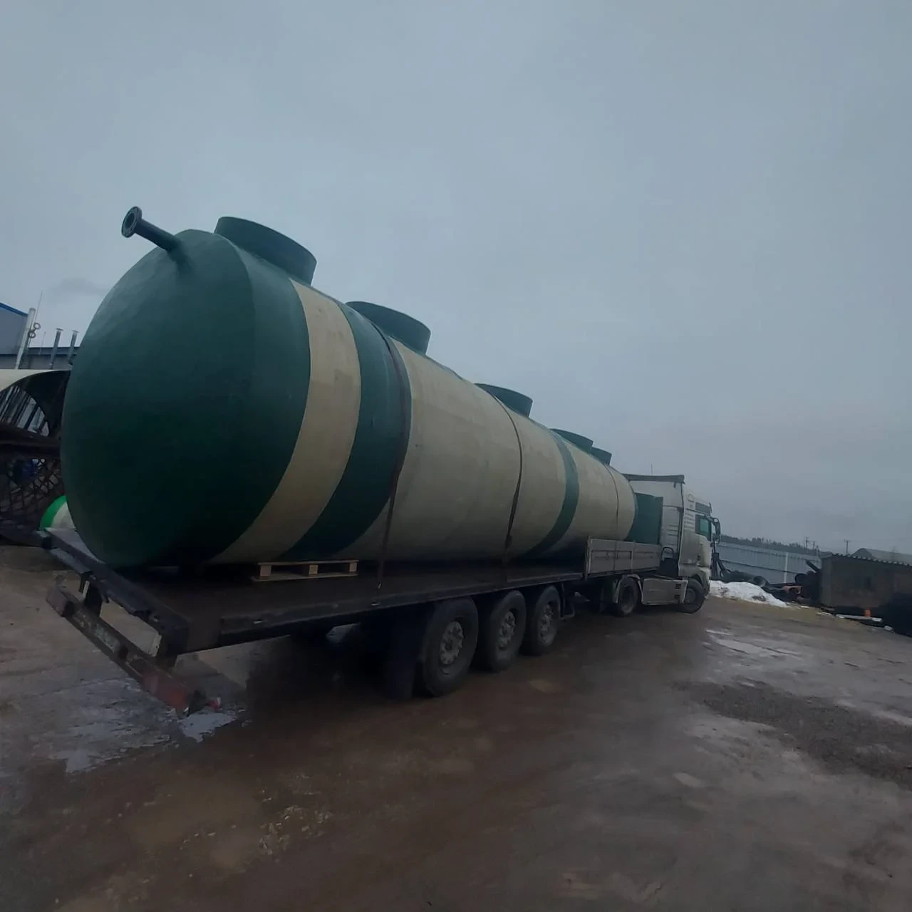 Емкость накопительная подземная для запаса воды НП-50м3 | Фото 1