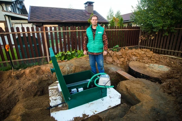 Монтаж септика